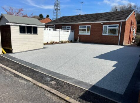 Resin Drive Construction Derby