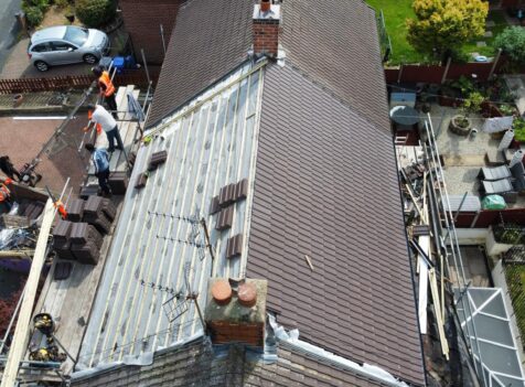 Expert new roof installation in Derby