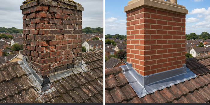 Professional chimney repair in Bridgwater