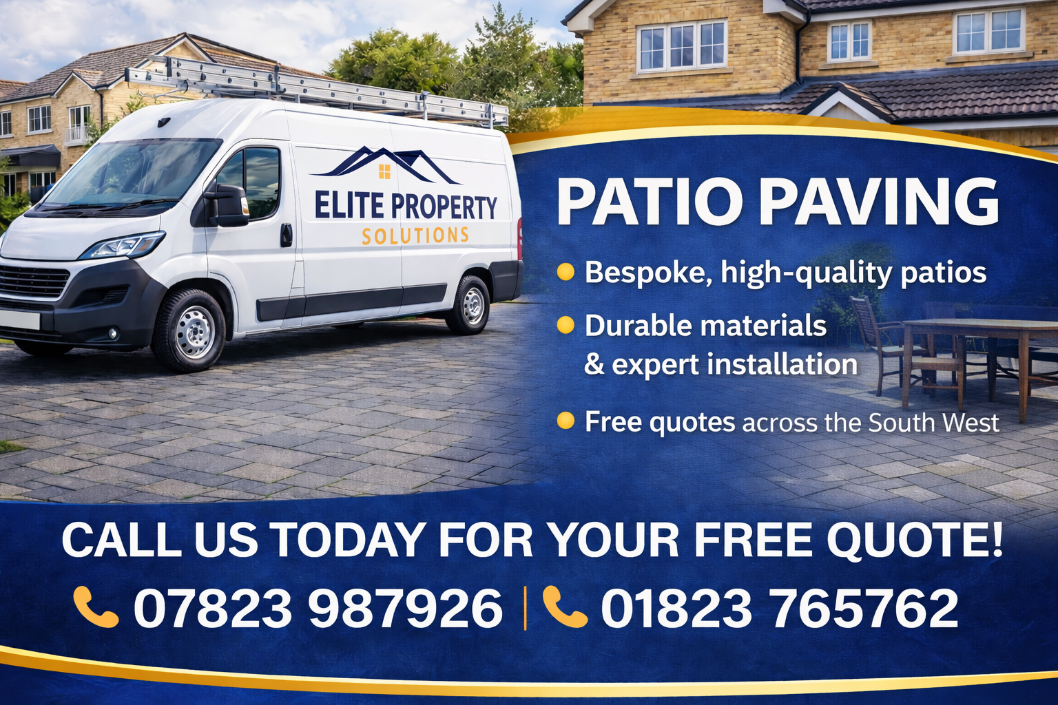 Elite Property Solutions patio paving