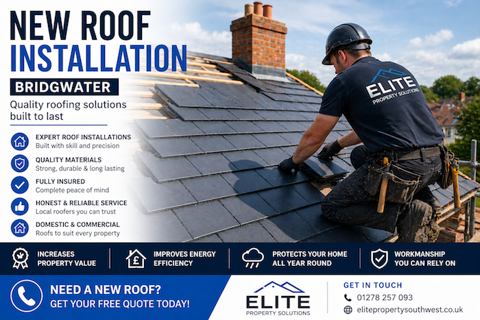 New Roof Installation Bridgwater
