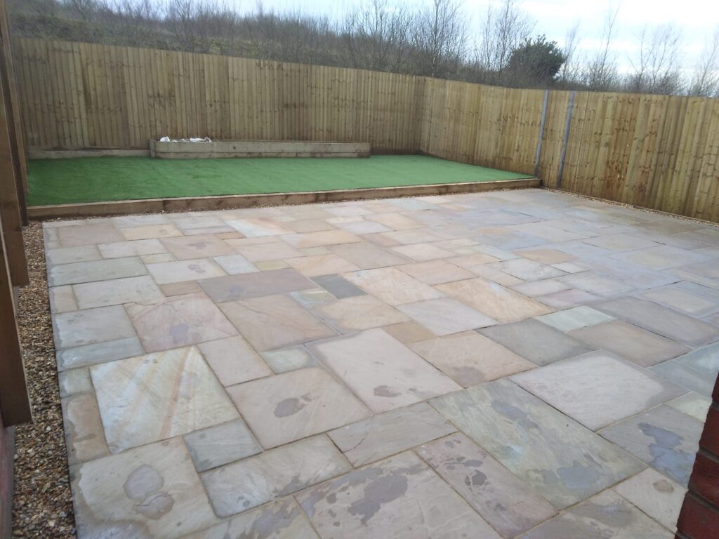 Patio Paving in Cheddar