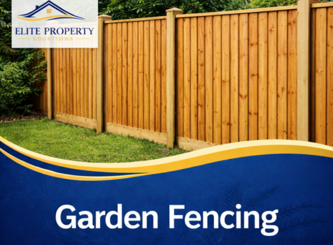 professional garden fencing from Elite Property Solutions